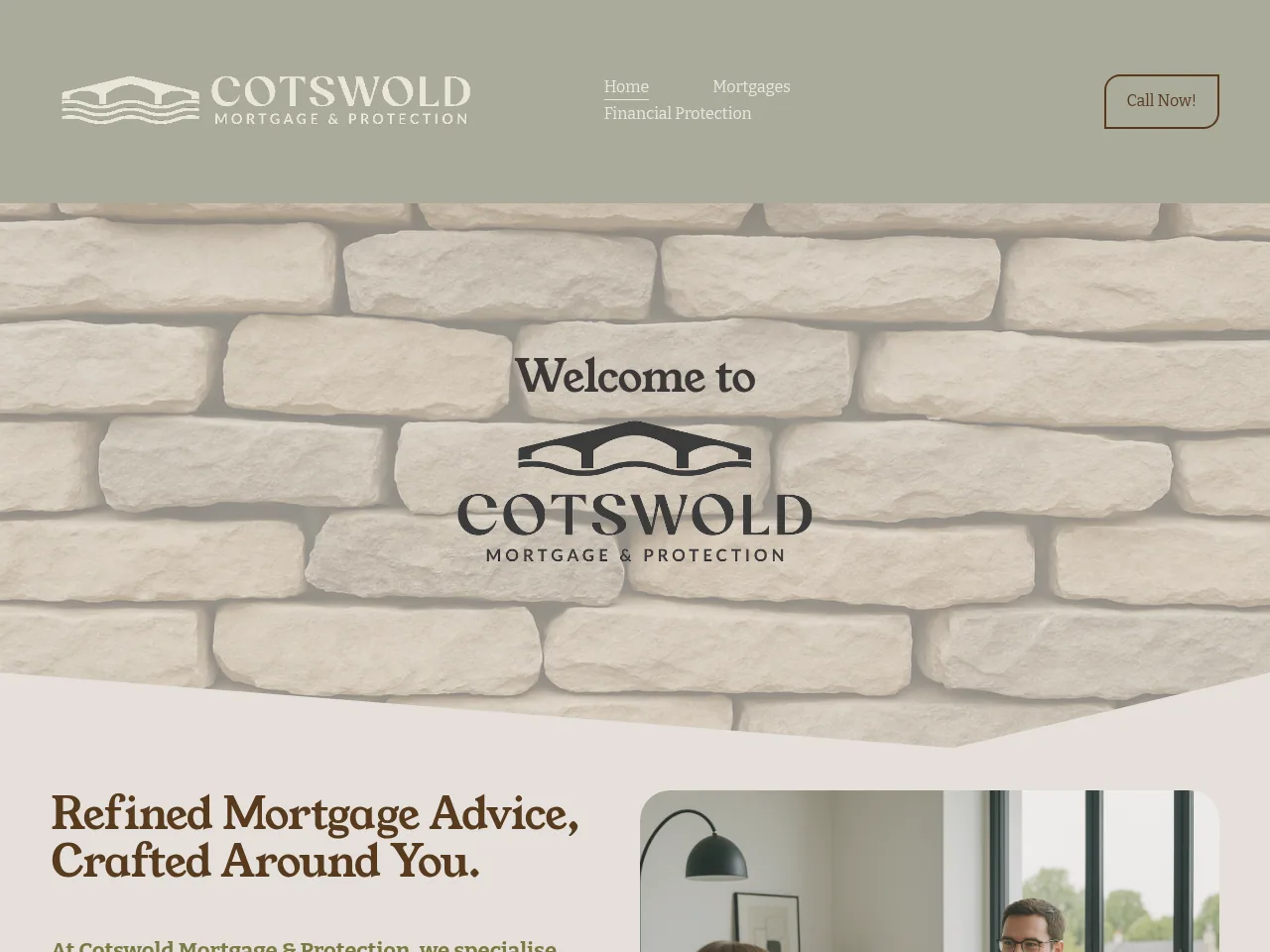 Cotswold Mortgage & Protection website preview
