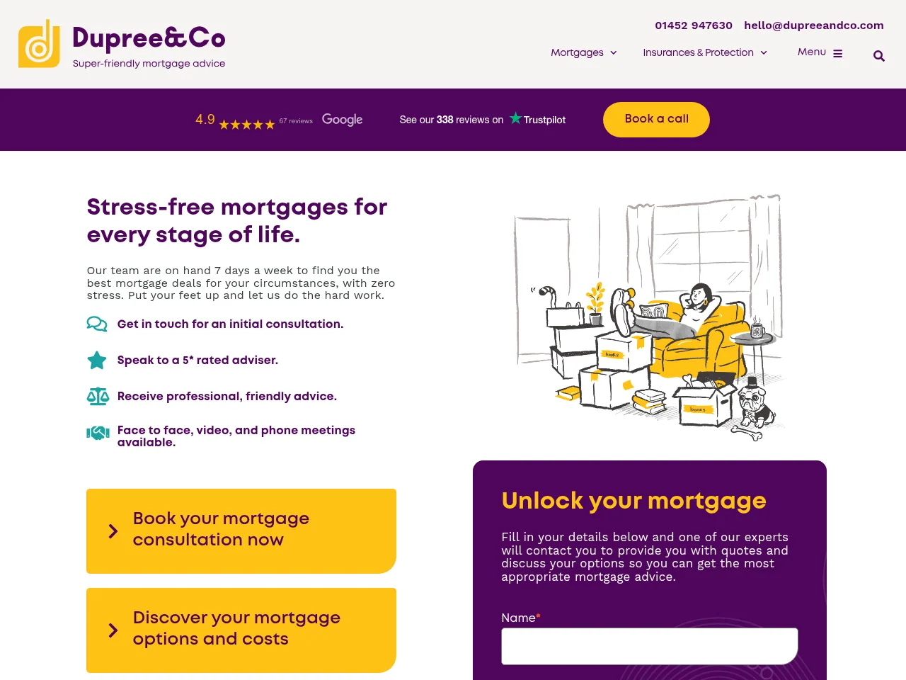 Dupree & Co website preview