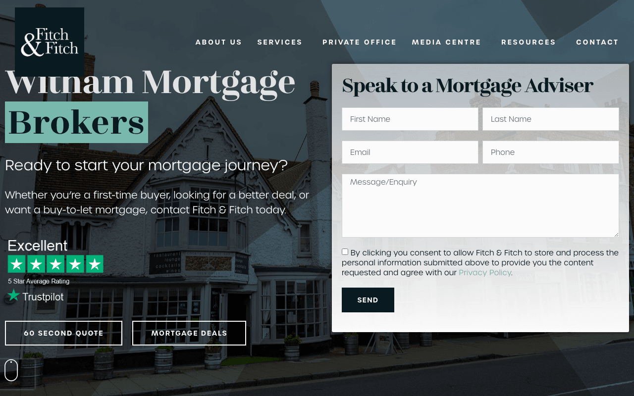 Fitch & Fitch website preview
