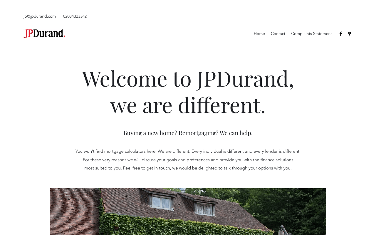JPDurand website preview