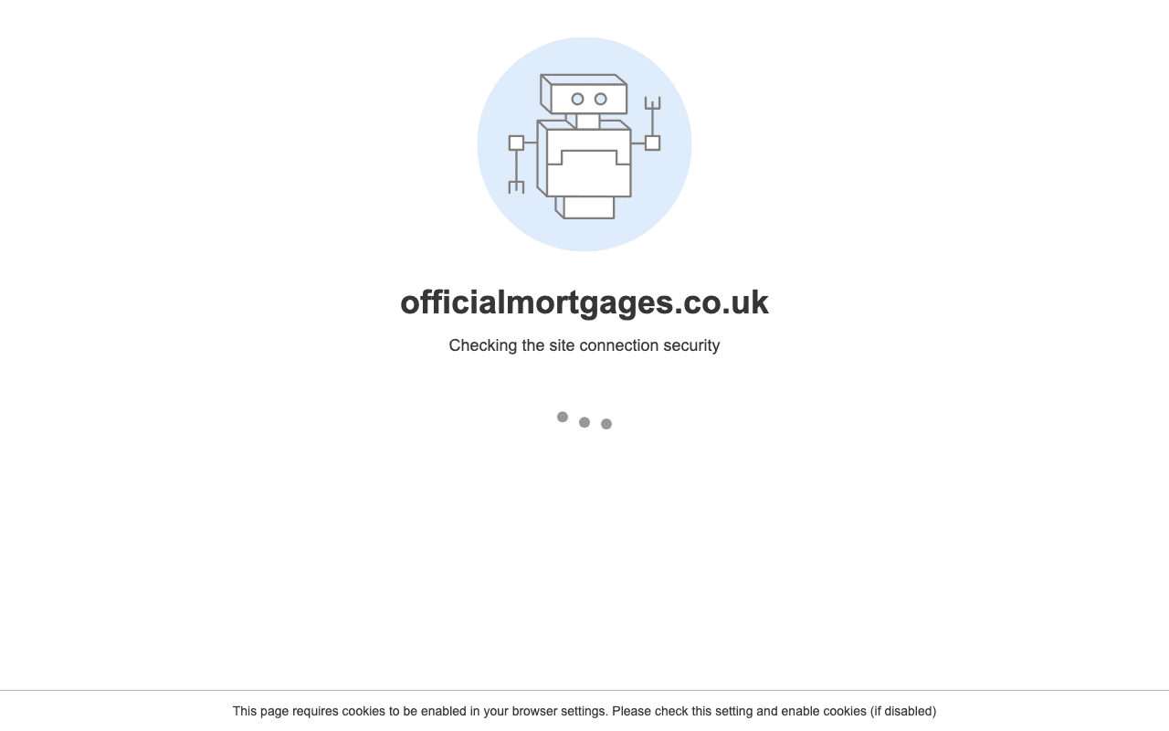 The Official Mortgage Company website preview
