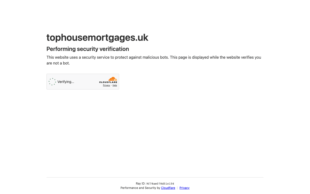 Top House Mortgage Solutions Ltd website preview