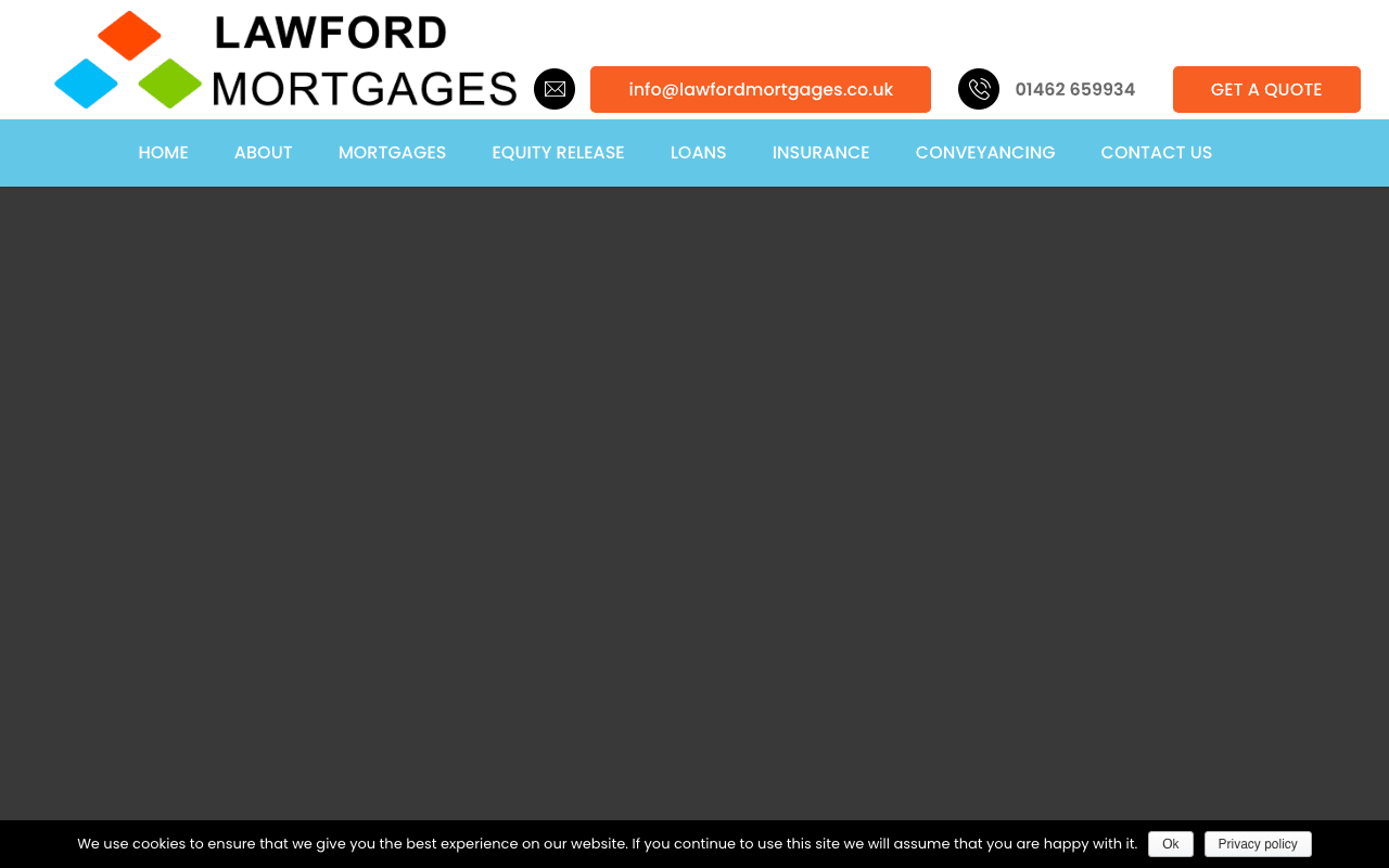 Lawford Mortgages website preview