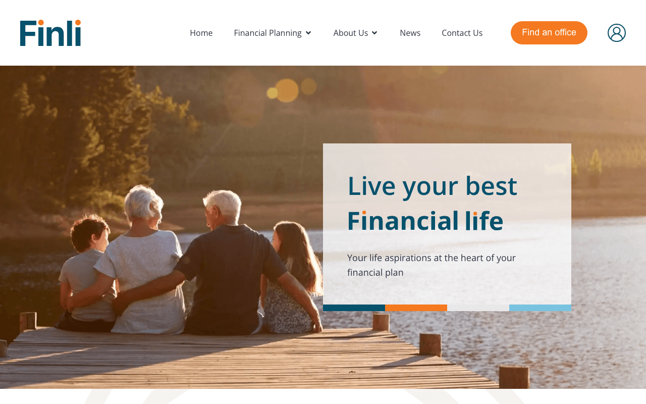 Finli (G&P) Ltd, formerly Gale and Phillipson Financial Adviser website preview
