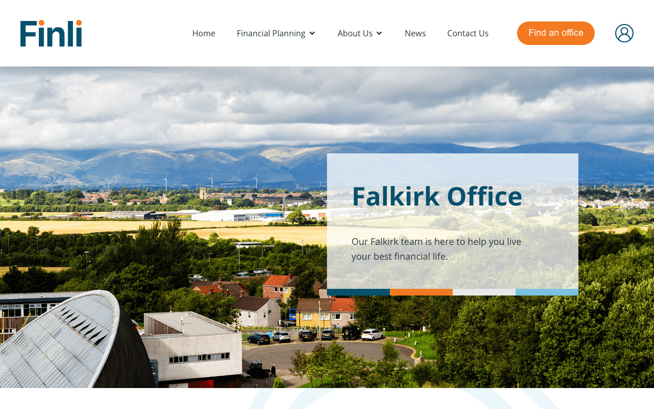 Finli (Falkirk) Ltd, formerly Beaufort Financial Forth Valley website preview