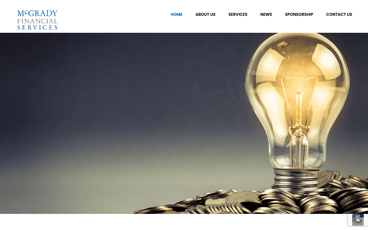 McGrady Financial Services Ltd website preview