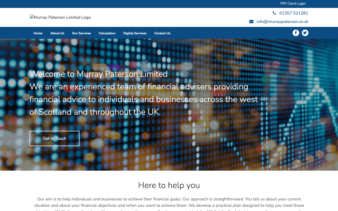 Murray Paterson Ltd website preview