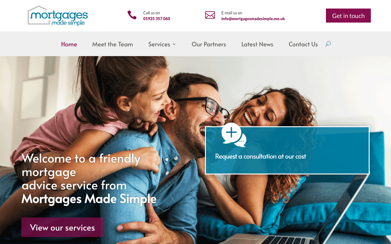 Rob @ Mortgages made simple website preview