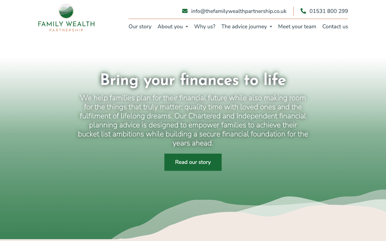 The Family Wealth Partnership website preview