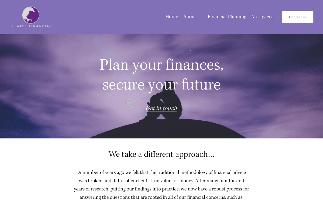 Iolaire Financial Ltd website preview