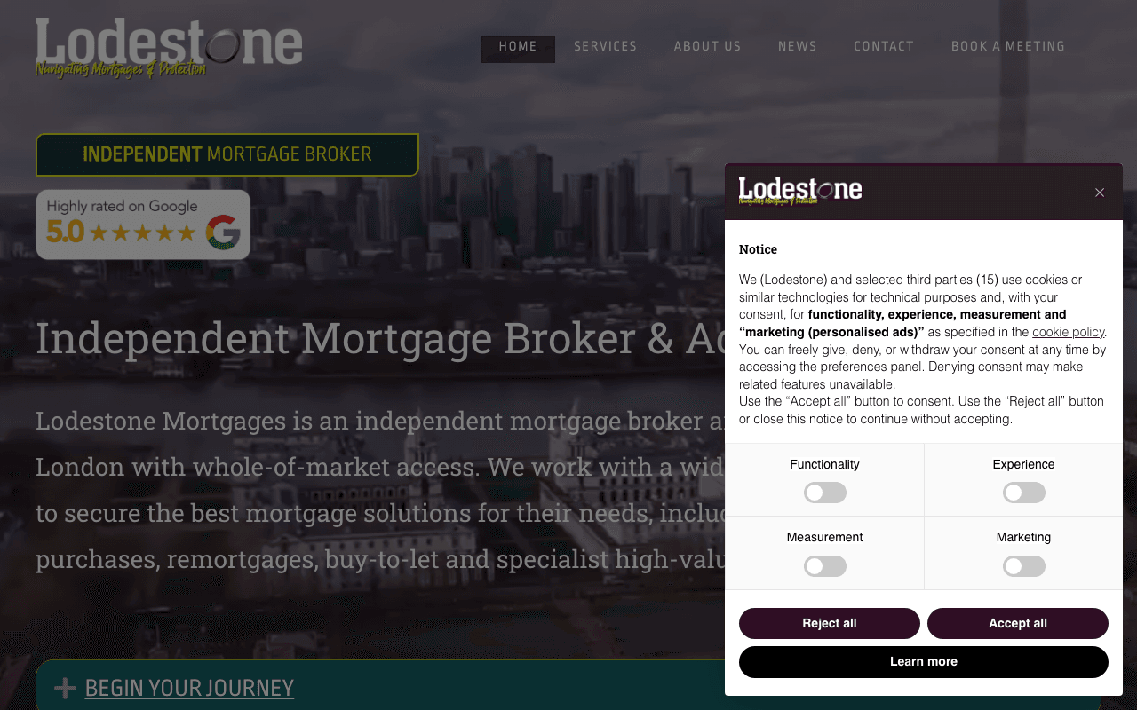 Lodestone website preview
