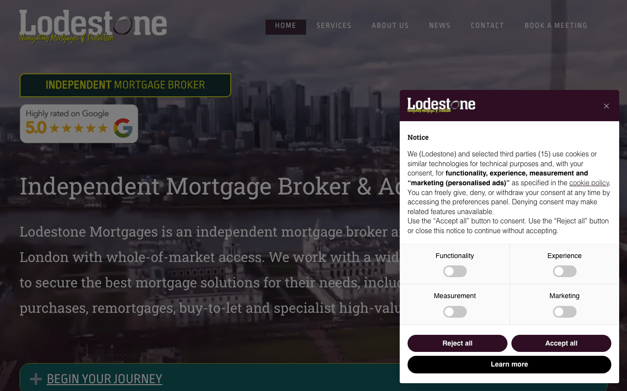 Lodestone website preview