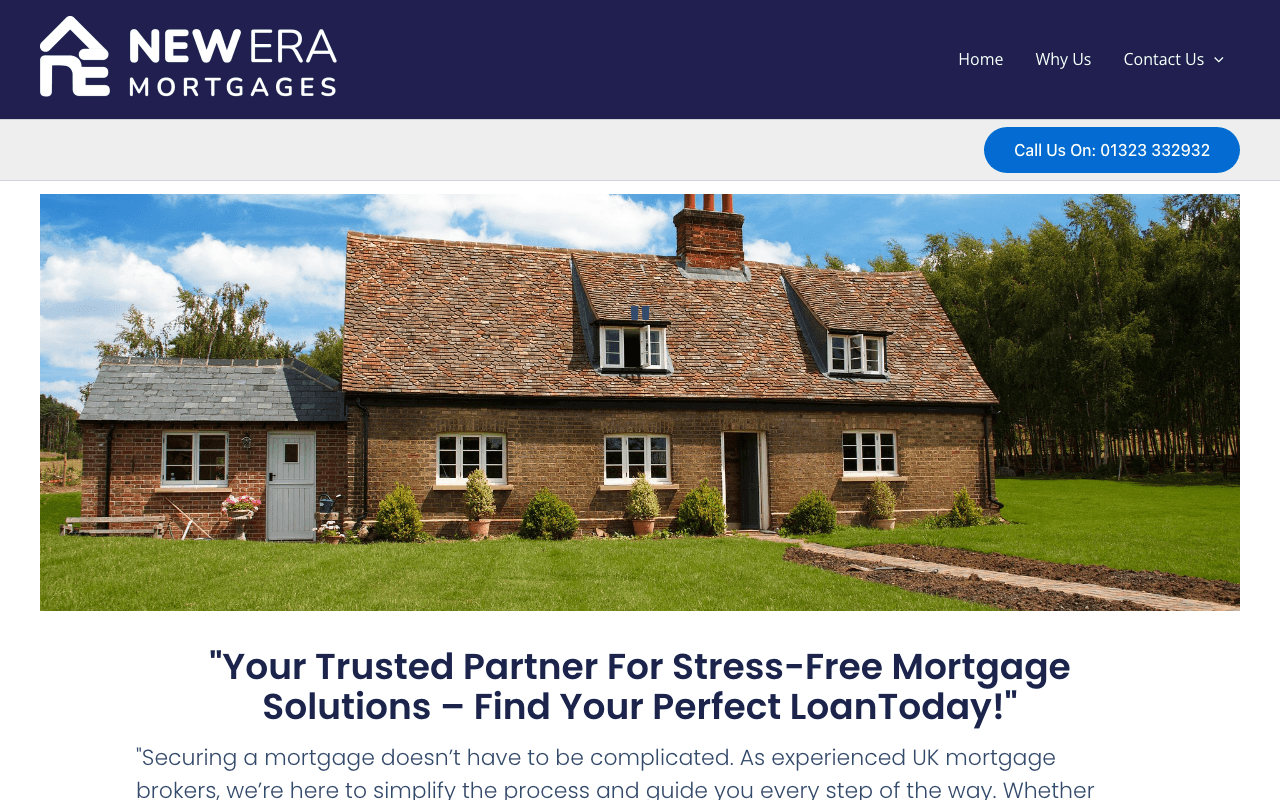 New Era Mortgages Limited website preview