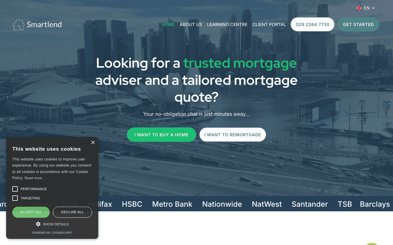 Robert Luczak Smartlend LTD website preview