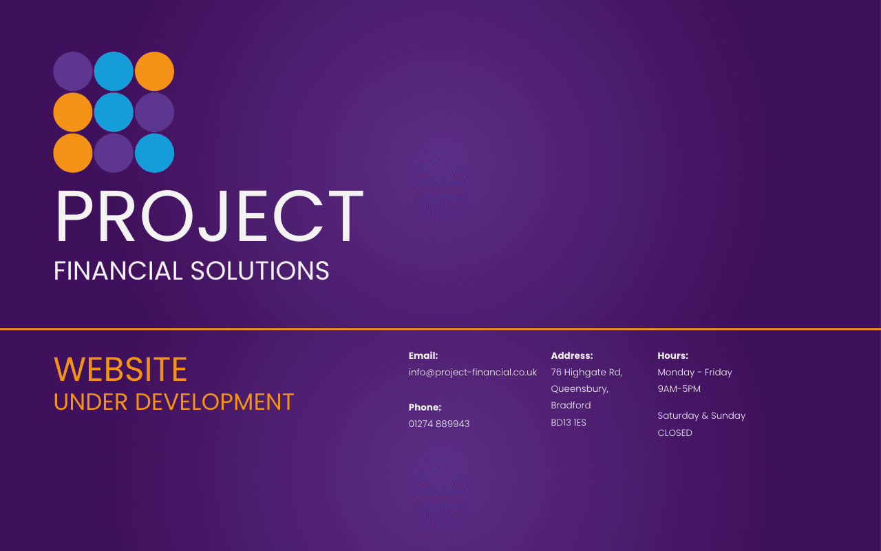 Project Financial Solutions Ltd website preview