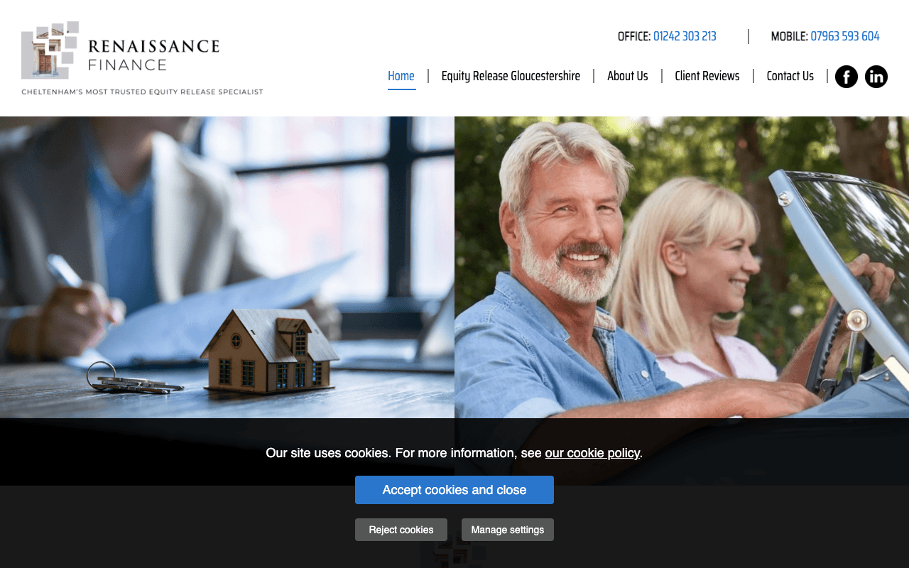 Mortgage Salad Limited website preview