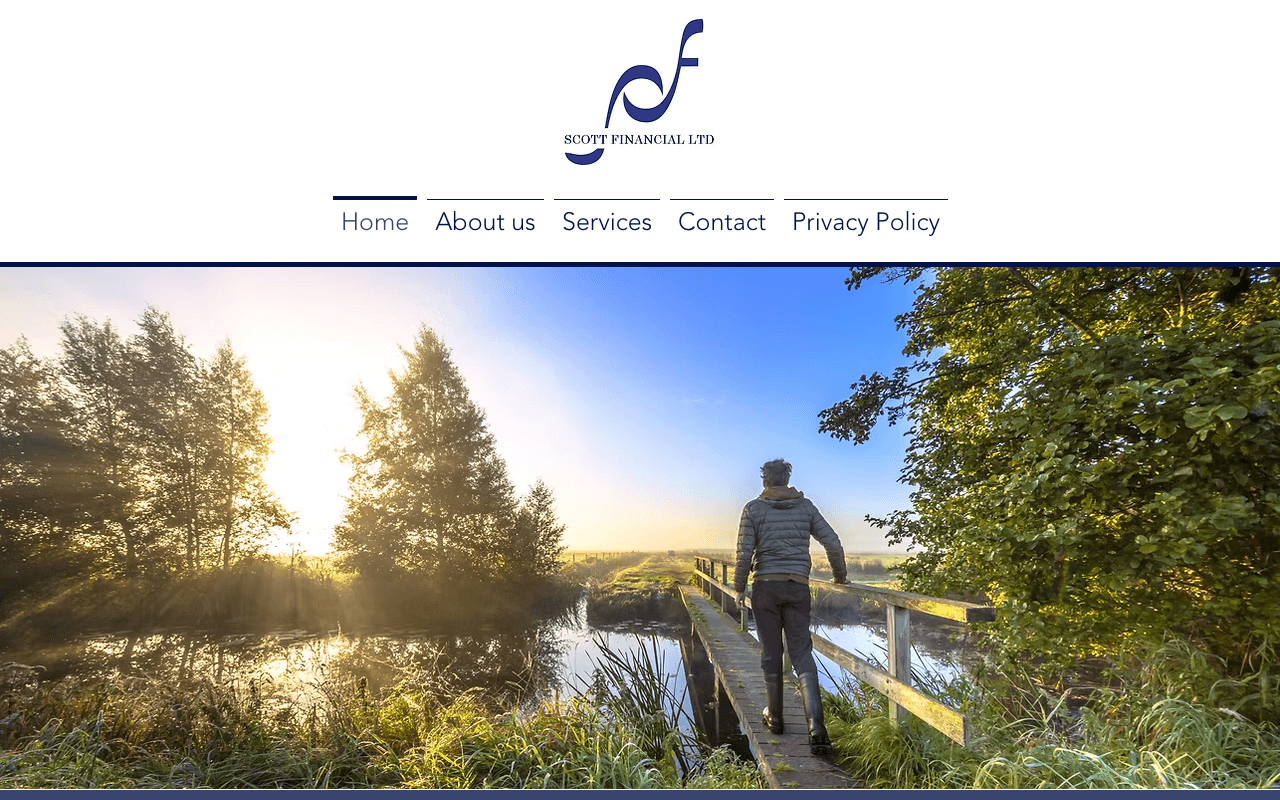 Scott Financial website preview