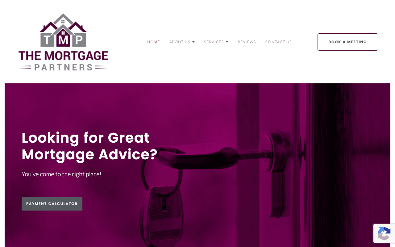 The Mortgage Partners Ltd website preview