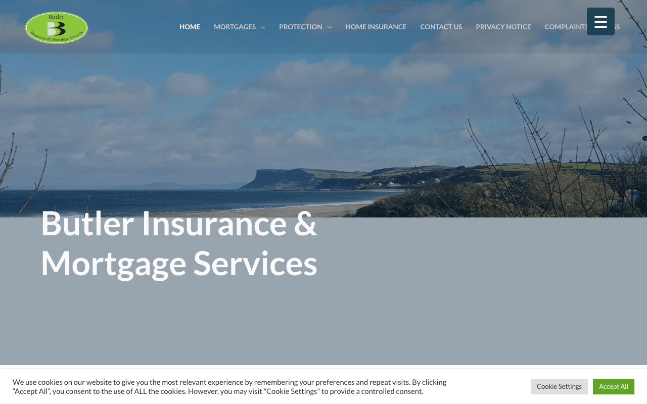 Butler Insurance and Mortgage Services website preview