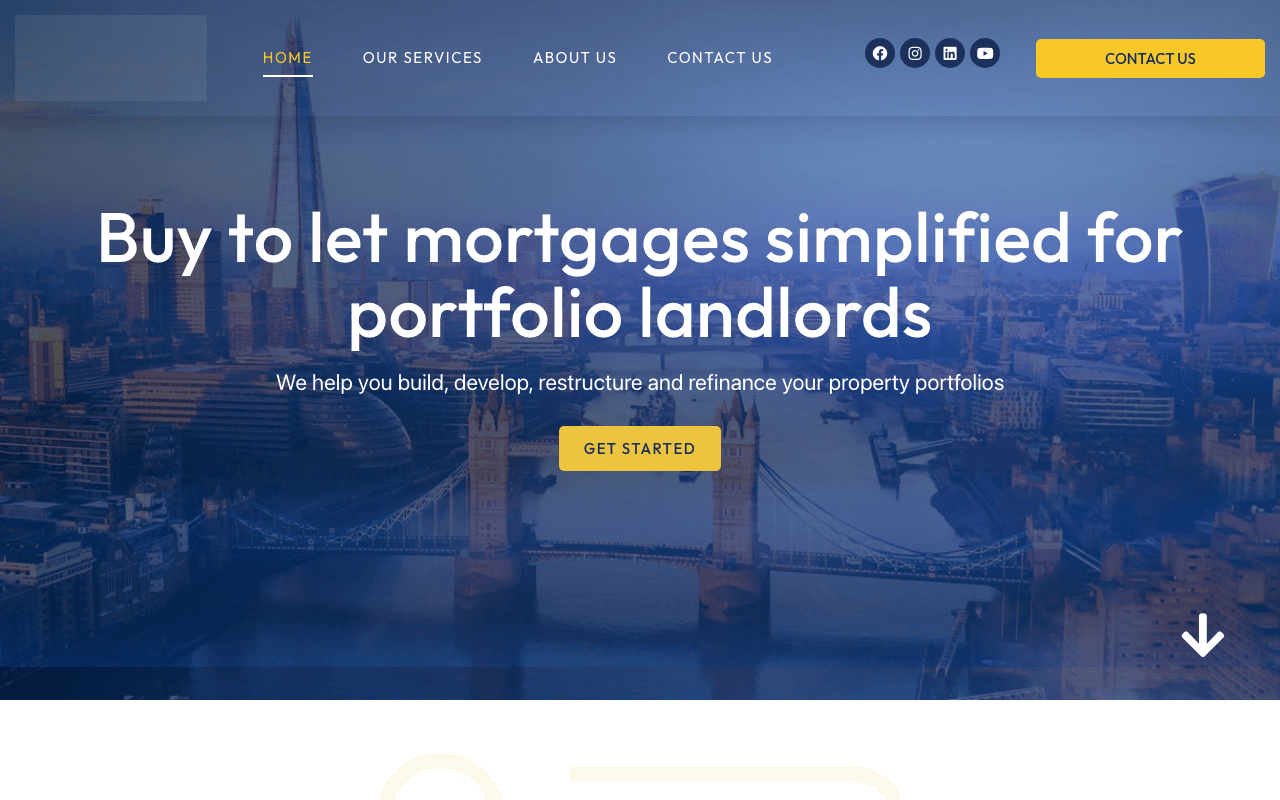 Investa Finance website preview