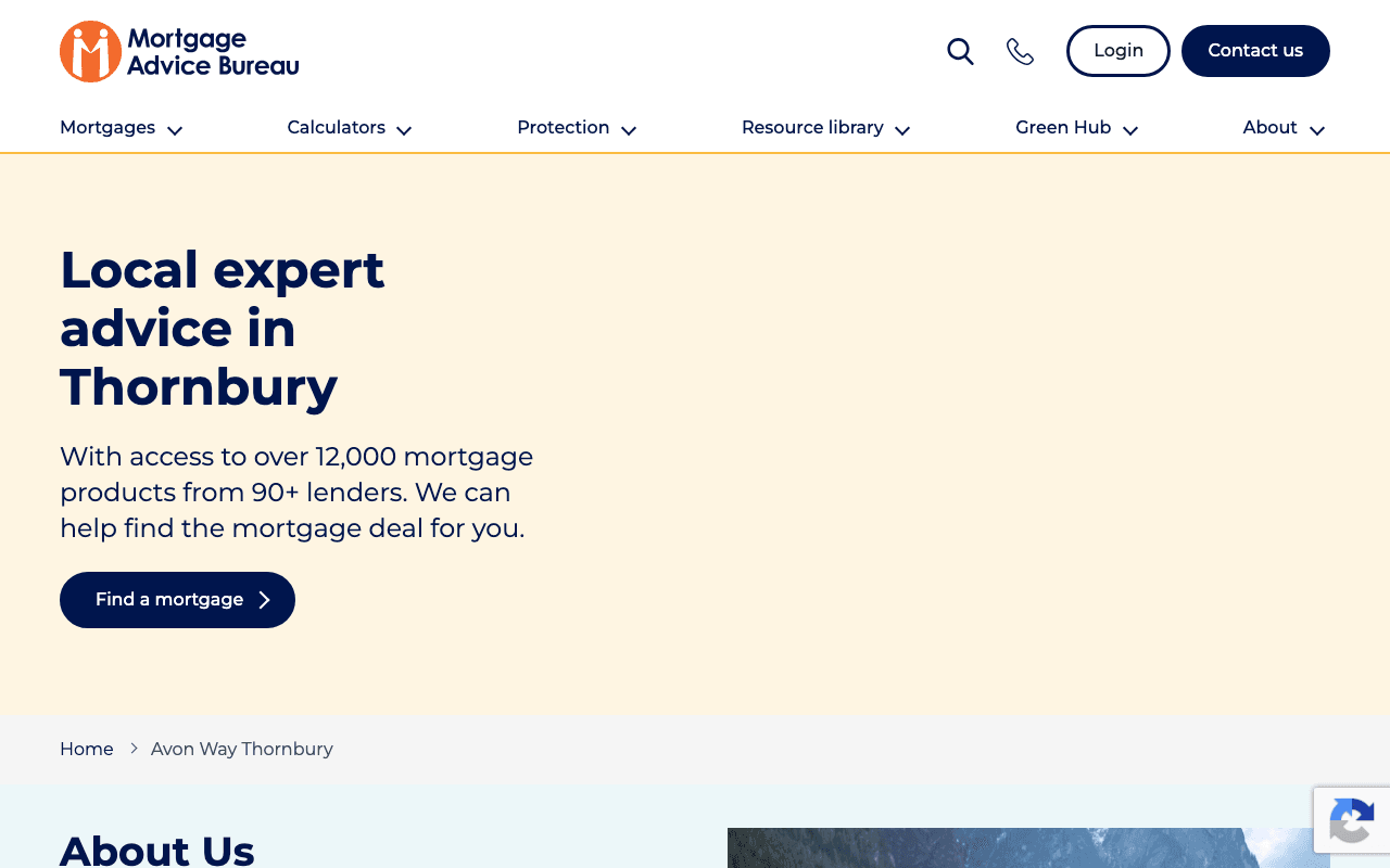 John Skipp - Mortgage Advice Bureau, Thornbury website preview