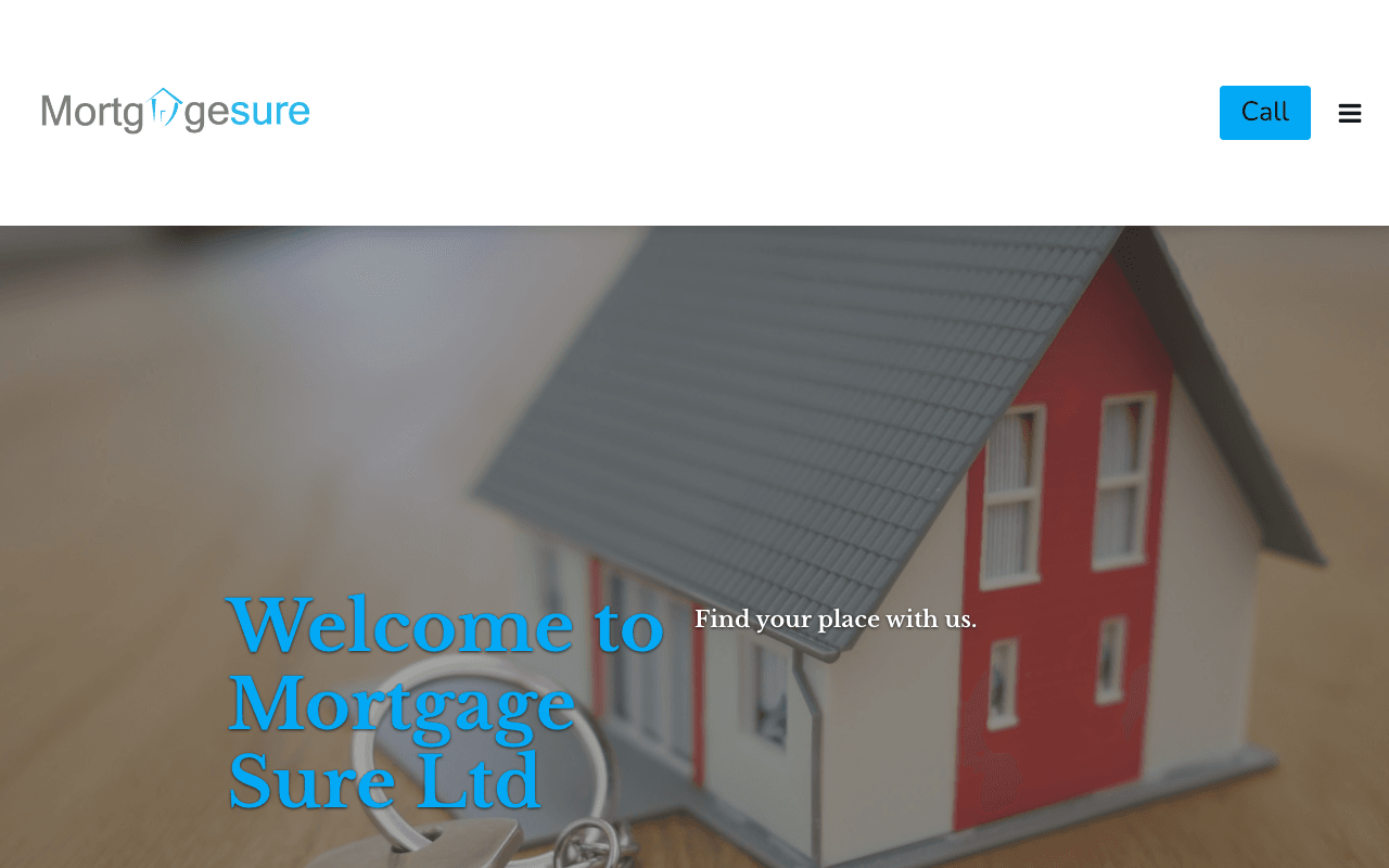 Mortgage Sure Ltd website preview