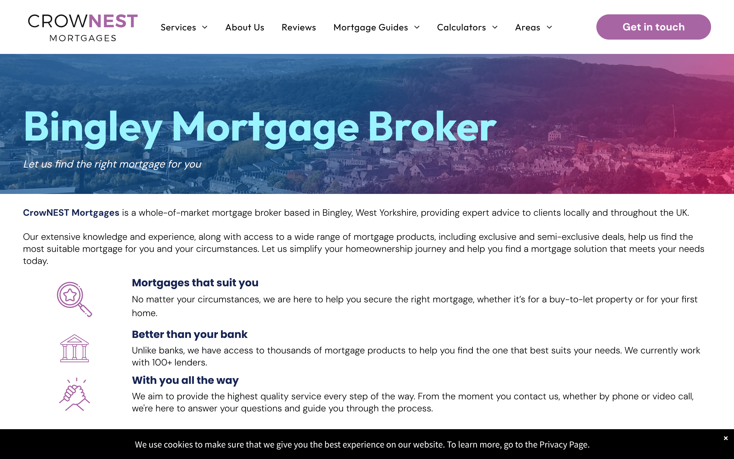 Crownest Mortgages Limited website preview