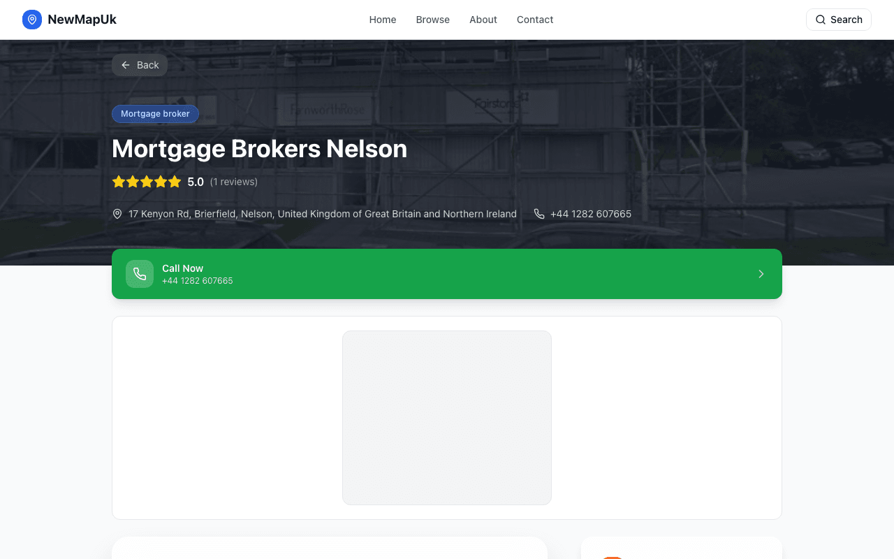 Mortgage Brokers Nelson website preview