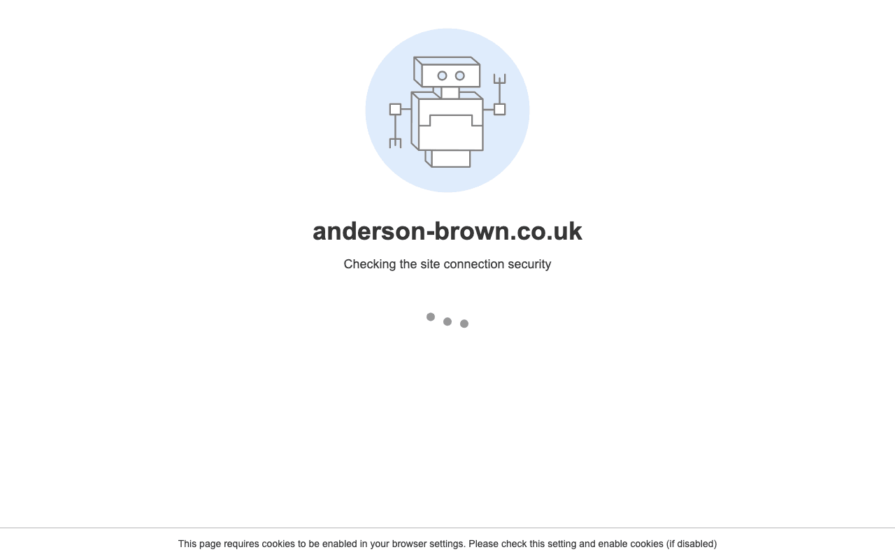 Anderson Brown (Whitby) Ltd website preview