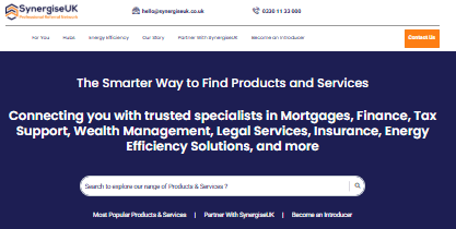 SynergiseUK Limited website preview