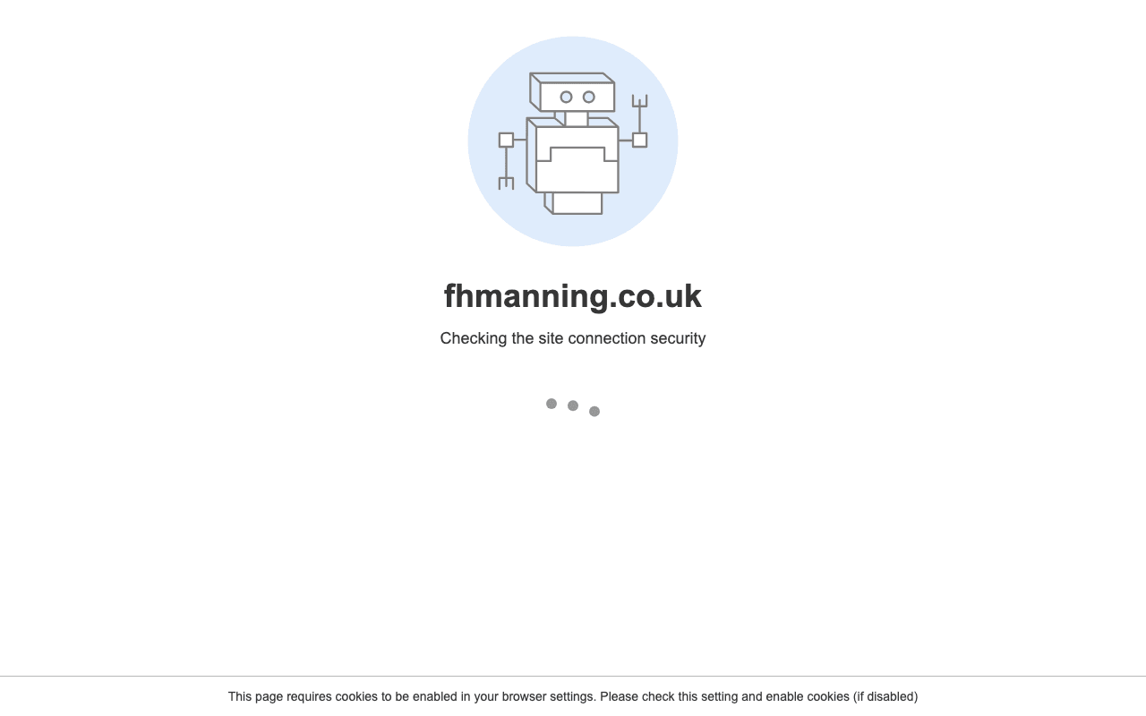 F H Manning Financial Services Ltd website preview