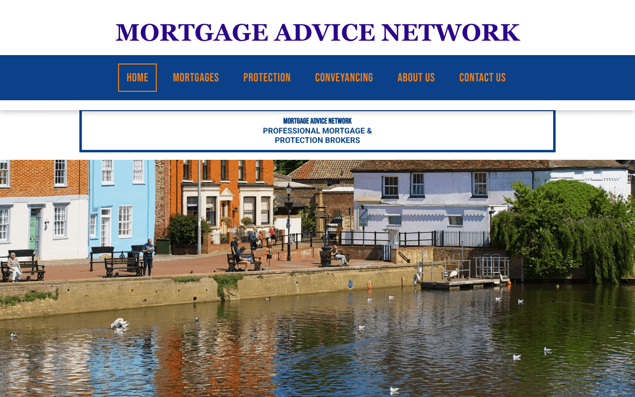 Mortgage Advice Network website preview